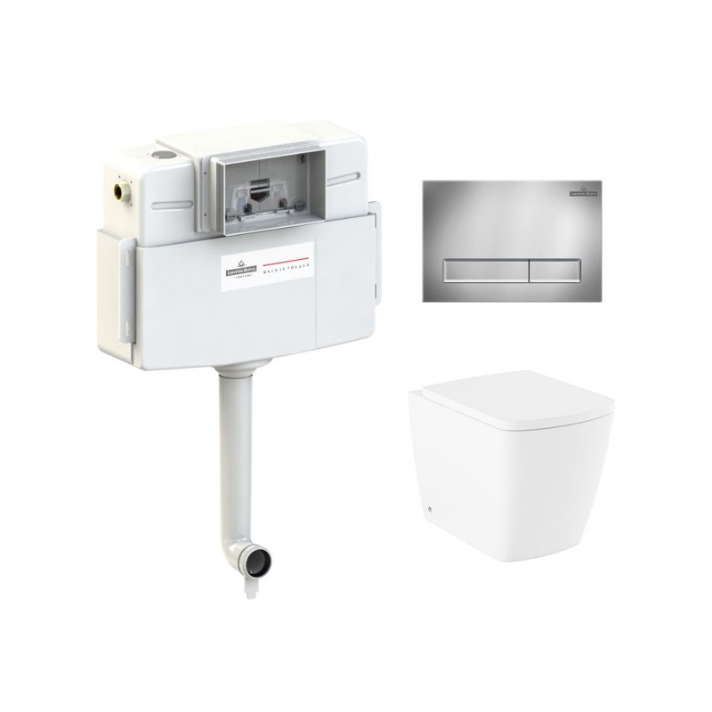 Бачок скрытого монтажа с унитазом Lavinia Boho RelFix Aveo Rimless 77060254