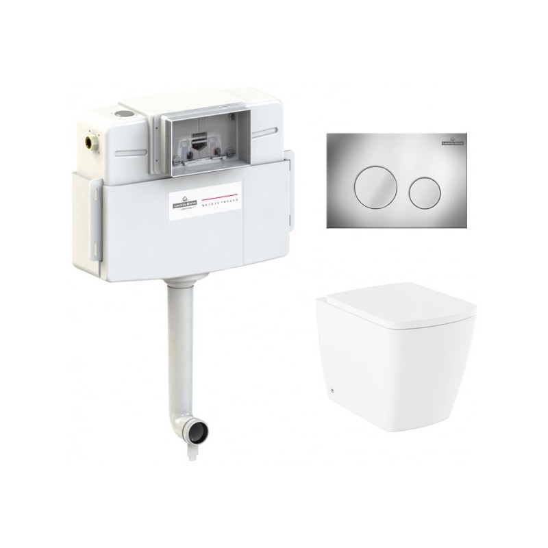 Бачок скрытого монтажа с унитазом Lavinia Boho RelFix Aveo Rimless 77060258