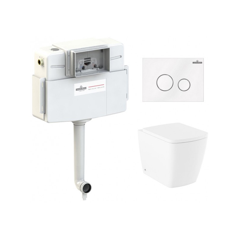 Бачок скрытого монтажа с унитазом Lavinia Boho RelFix Aveo Rimless 77060263