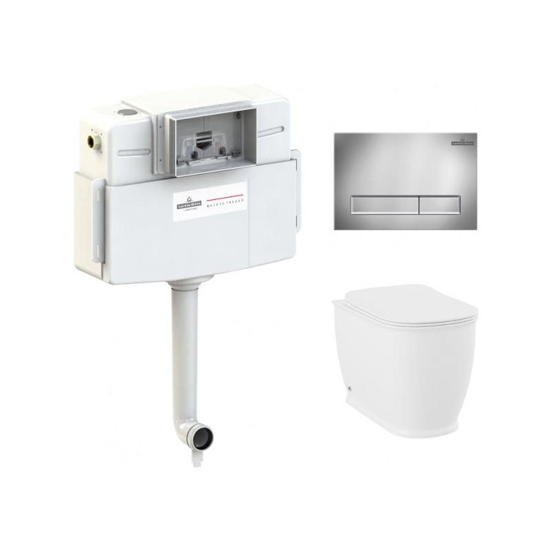 Бачок скрытого монтажа с унитазом Lavinia Boho RelFix 77060206