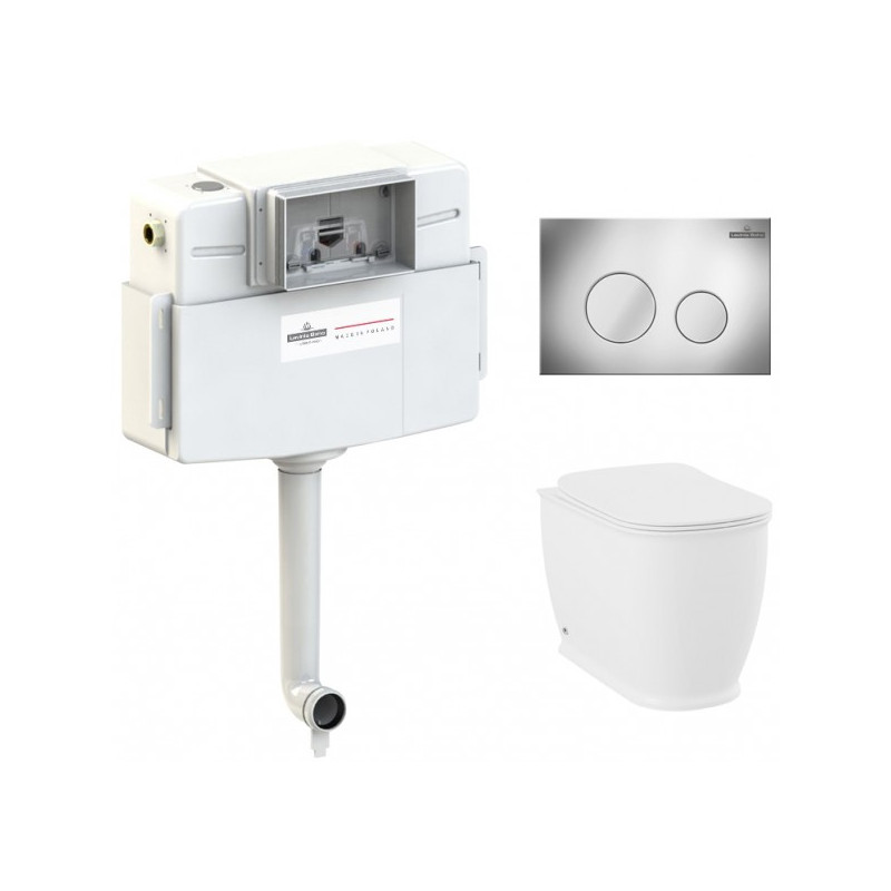 Бачок скрытого монтажа с унитазом Lavinia Boho RelFix Bell Pro 77060210