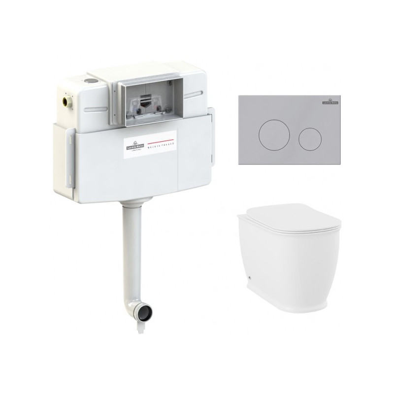 Бачок скрытого монтажа с унитазом Lavinia Boho RelFix Bell Pro 77060211