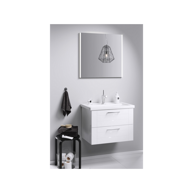 Тумба с умывальником Aqwella Манчестер 80 MAN01082 в интерьере