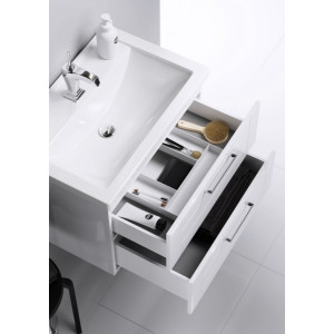 Тумба с умывальником Aqwella Манчестер 80 MAN01082 вид внутри