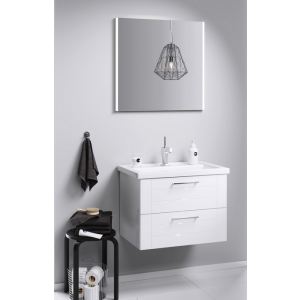 Тумба с умывальником Aqwella Манчестер 80 MAN01082 в интерьере