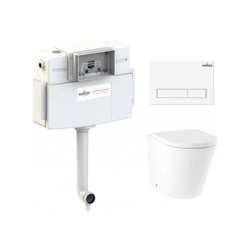 Бачок скрытого монтажа с унитазом Lavinia Boho RelFix Biore 77060229