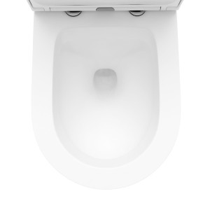 Бачок скрытого монтажа с унитазом Lavinia Boho RelFix Biore 77060229 унитаз вид сверху