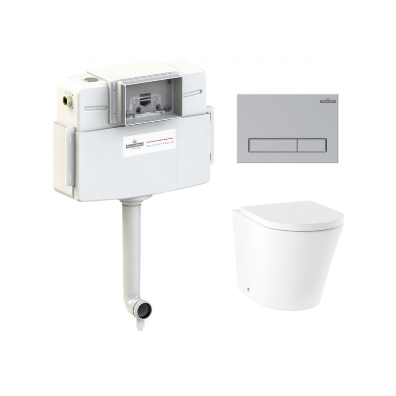 Бачок скрытого монтажа с унитазом Lavinia Boho RelFix Biore 77060231