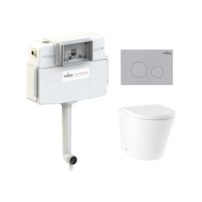 Бачок скрытого монтажа с унитазом Lavinia Boho RelFix Biore 77060235