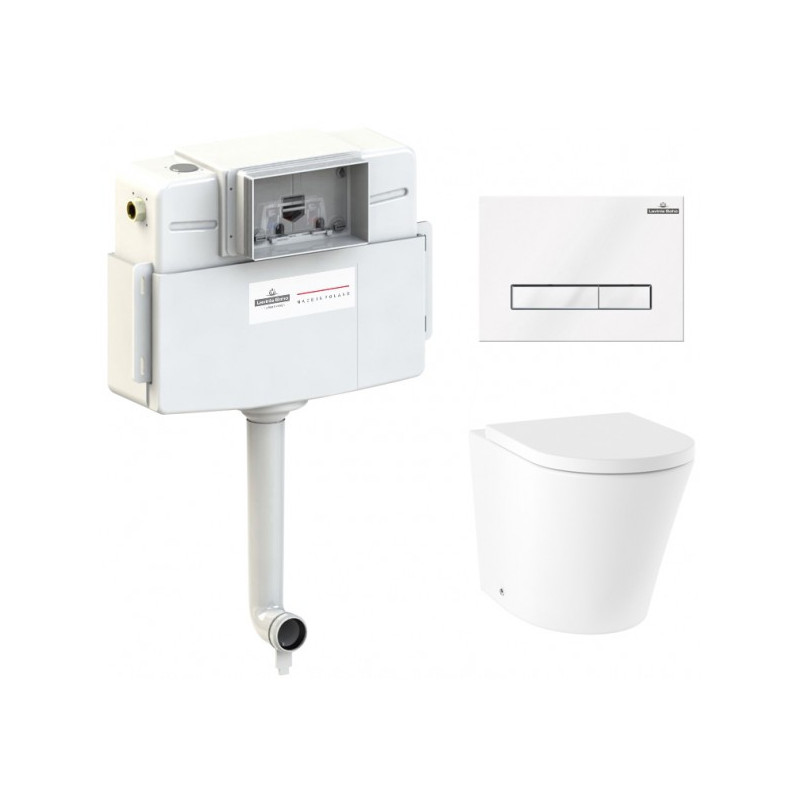 Бачок скрытого монтажа с унитазом Lavinia Boho RelFix Biore 77060237