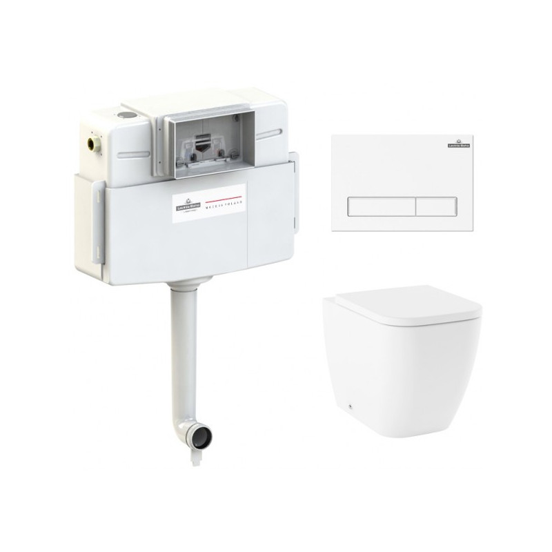 Бачок скрытого монтажа с унитазом Lavinia Boho RelFix One 77060217