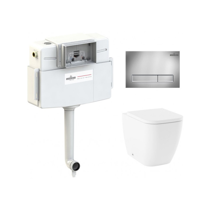 Бачок скрытого монтажа с унитазом Lavinia Boho RelFix One 77060218