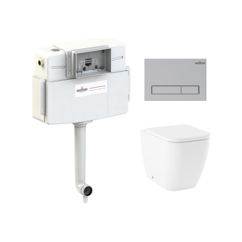 Бачок скрытого монтажа с унитазом Lavinia Boho RelFix One 77060219