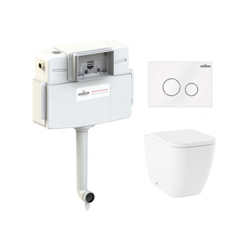 Бачок скрытого монтажа с унитазом Lavinia Boho RelFix One 77060227