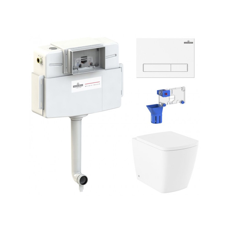 Бачок скрытого монтажа с унитазом Lavinia Boho RelFix Aveo Rimless 87060253