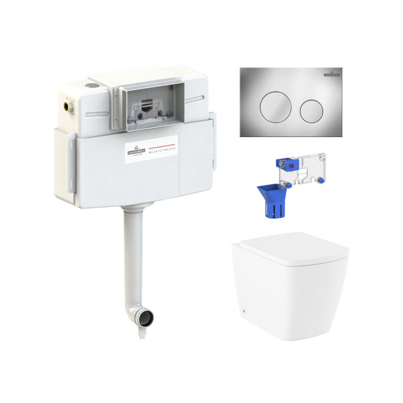 Бачок скрытого монтажа с унитазом Lavinia Boho RelFix Aveo Rimless 87060258