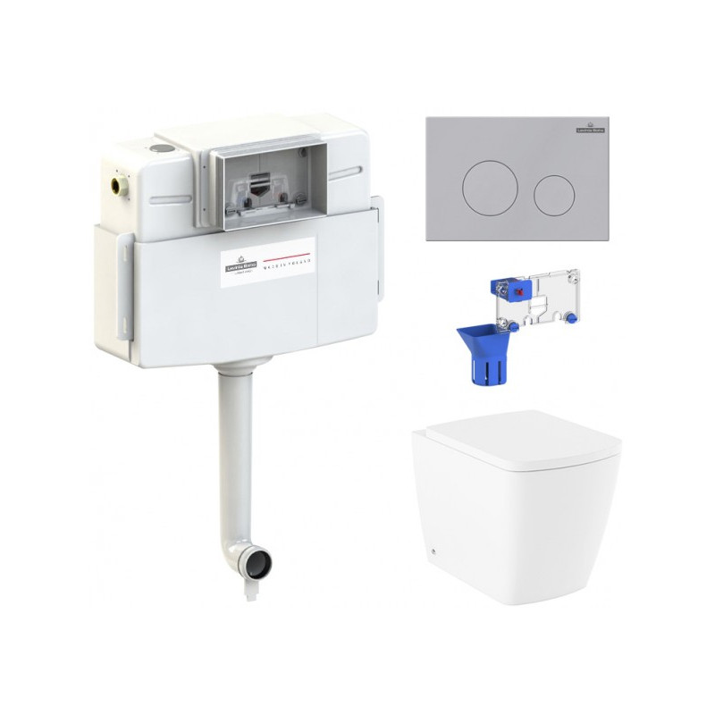 Бачок скрытого монтажа с унитазом Lavinia Boho RelFix Aveo Rimless 87060259