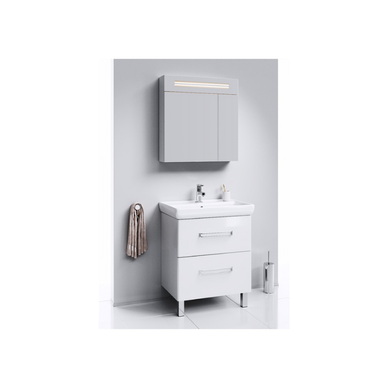 Шкаф с зеркалом Aqwella Нео 60 Neo.04.06 в интерьере