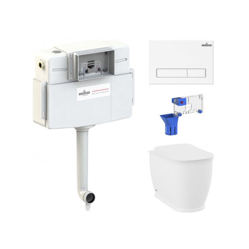 Бачок скрытого монтажа с унитазом Lavinia Boho RelFix Bell Pro 87060205