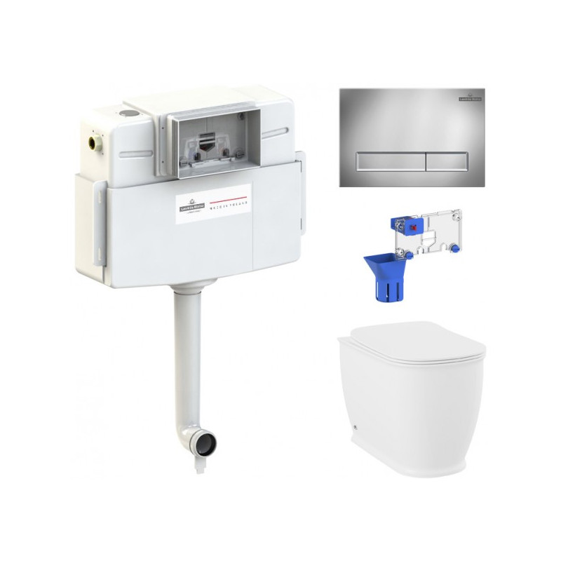 Бачок скрытого монтажа с унитазом Lavinia Boho RelFix Bell Pro 87060206