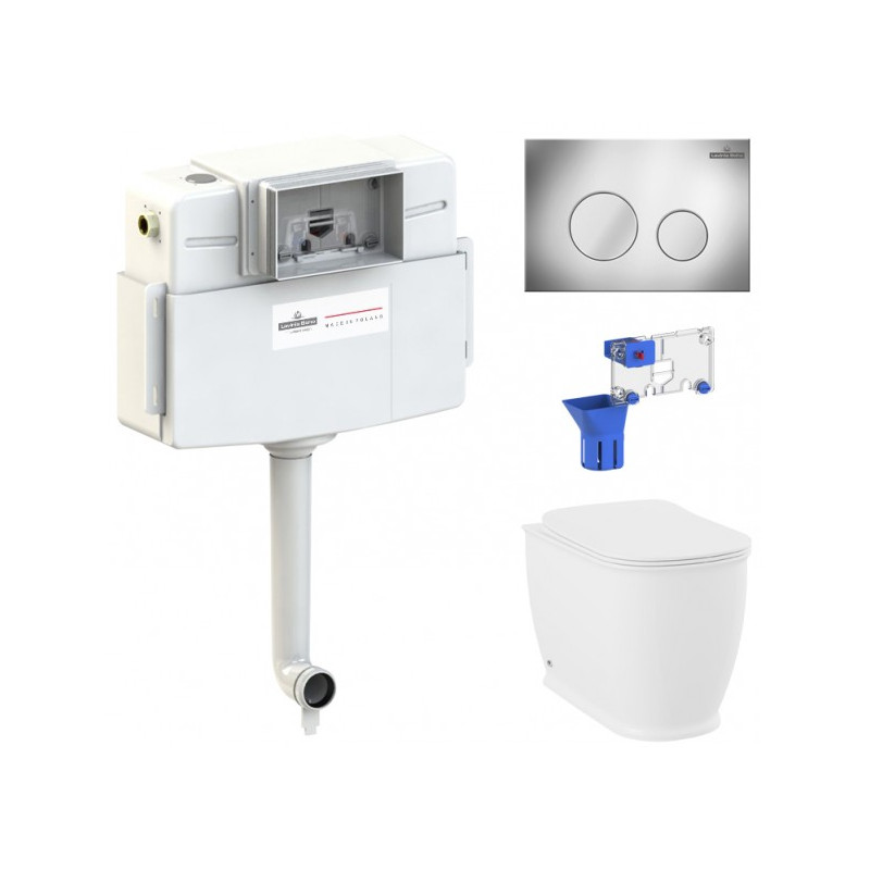 Бачок скрытого монтажа с унитазом Lavinia Boho RelFix Bell Pro 87060210