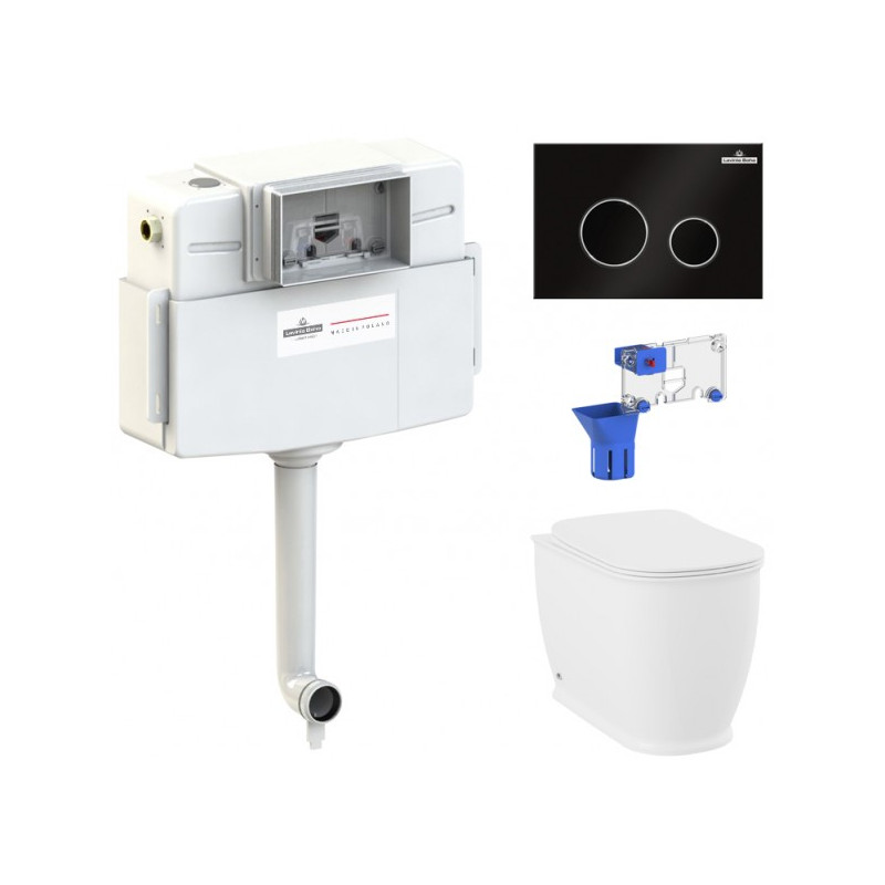 Бачок скрытого монтажа с унитазом Lavinia Boho RelFix Bell Pro 87060212