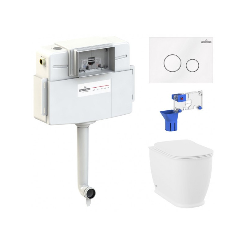 Бачок скрытого монтажа с унитазом Lavinia Boho RelFix Bell Pro 87060215