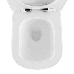 Бачок скрытого монтажа с унитазом Lavinia Boho RelFix Bell Pro 87060216 унитаз вид сверху