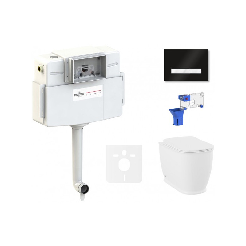 Бачок скрытого монтажа с унитазом Lavinia Boho RelFix Bell Pro 87551007