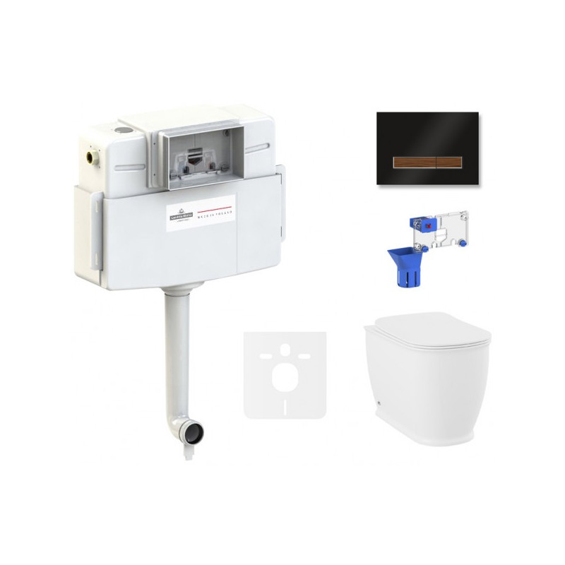 Бачок скрытого монтажа с унитазом Lavinia Boho RelFix Bell Pro 87551008