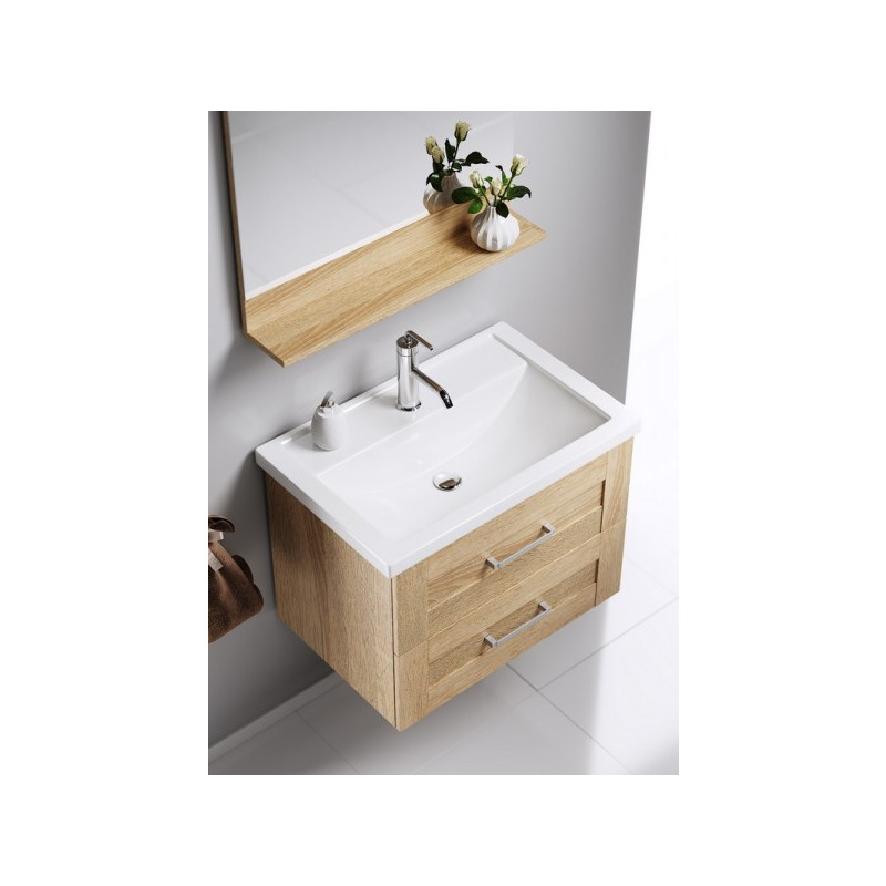 Тумба с умывальником Aqwella Фостер 60 FOS01062DS вид сверху