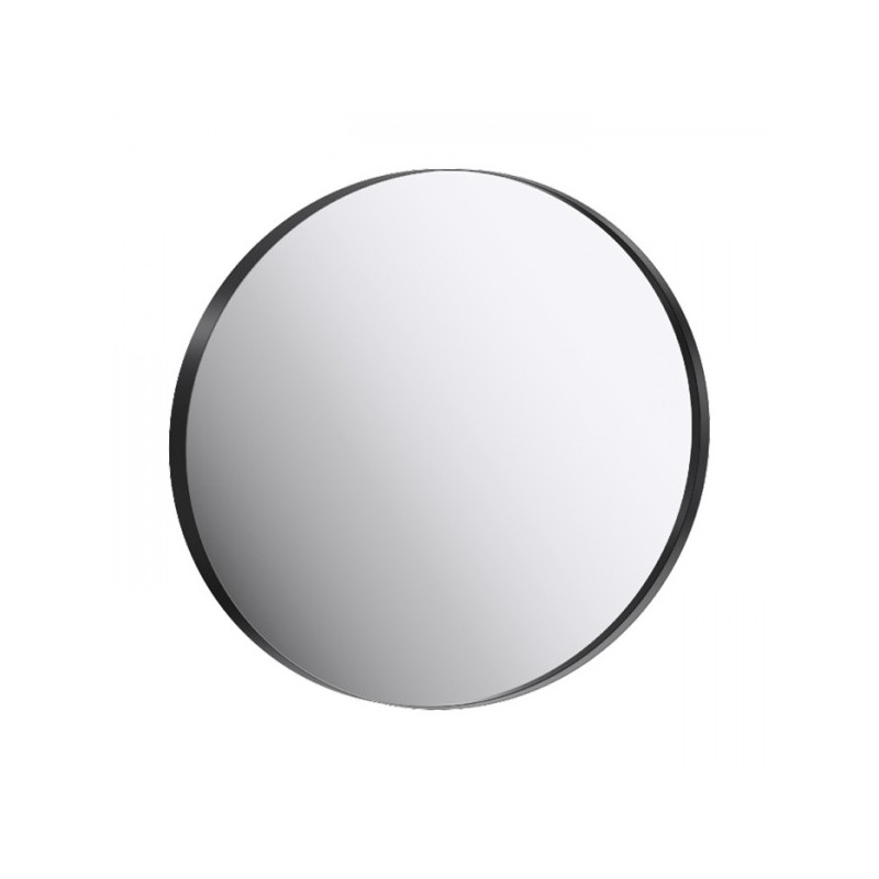 Зеркало Aqwella RM 80x80 черный