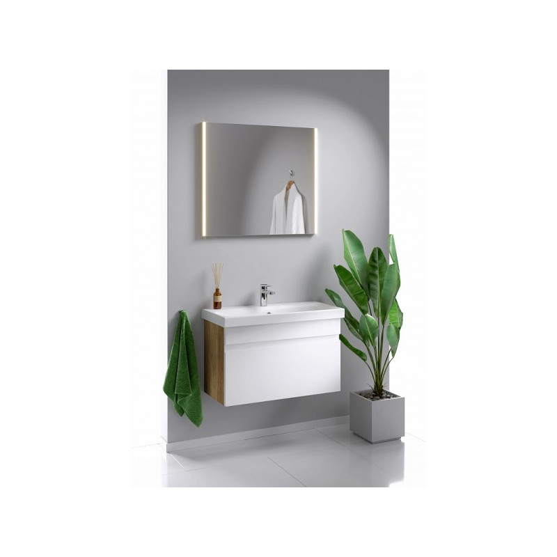 Зеркало Aqwella SM 80x70 в интерьере