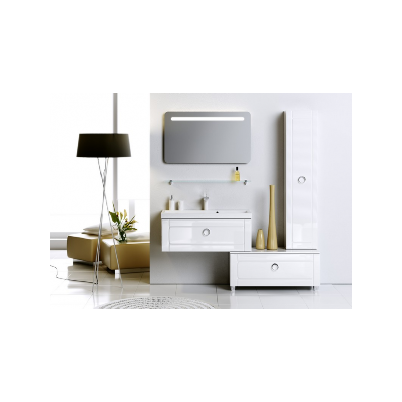 Зеркало Aqwella Инфинити 100x60 в интерьере