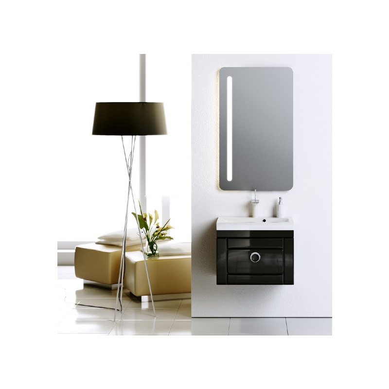 Зеркало Aqwella Инфинити 100x60 вертикальный вариант