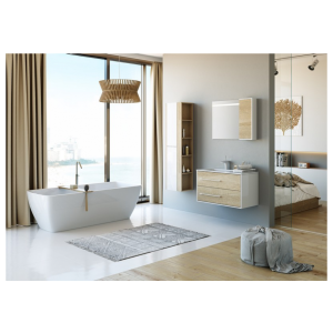 Зеркало Aqwella Майами 65x65 в интерьере