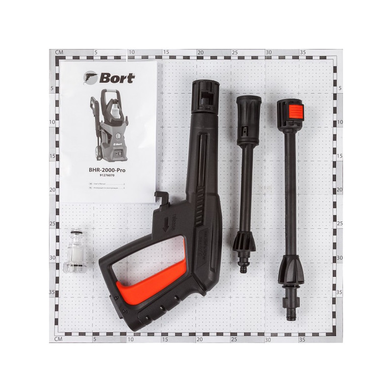 Мойка высокого давления Bort BHR-2000-Pro комплектация