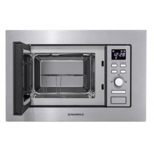 Микроволновая печь Maunfeld MBMO.20.7S Inox вид с открытой дверью
