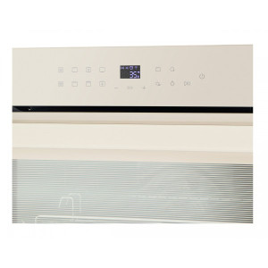 Электрический духовой шкаф Maunfeld EOEH.7611SCBG Ivory сенсорный дисплей