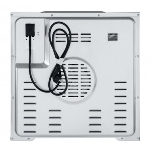 Электрический духовой шкаф Maunfeld EOEH.7611SCBG Ivory вид сзади