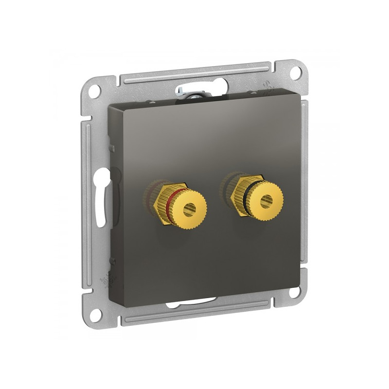 Розетка Schneider Electric Atlas Design ATN000987 сталь