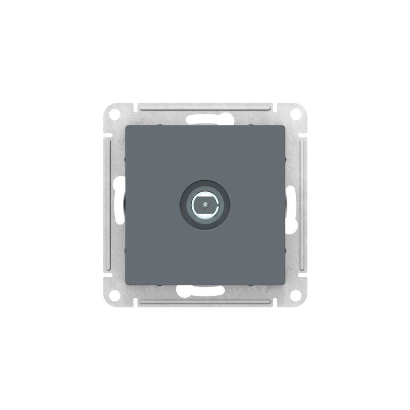 Розетка Schneider Electric Atlas Design ATN000793 грифель вид спереди