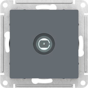 Розетка Schneider Electric Atlas Design ATN000793 грифель вид спереди