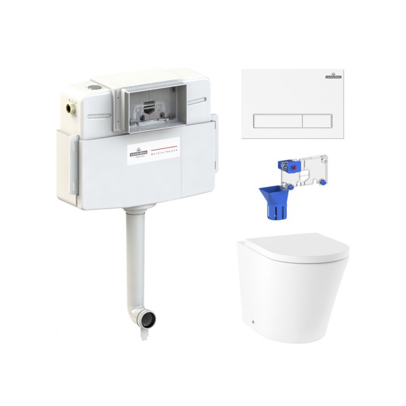 Бачок скрытого монтажа с унитазом Laviniа Boho Relfix Biore 87060229