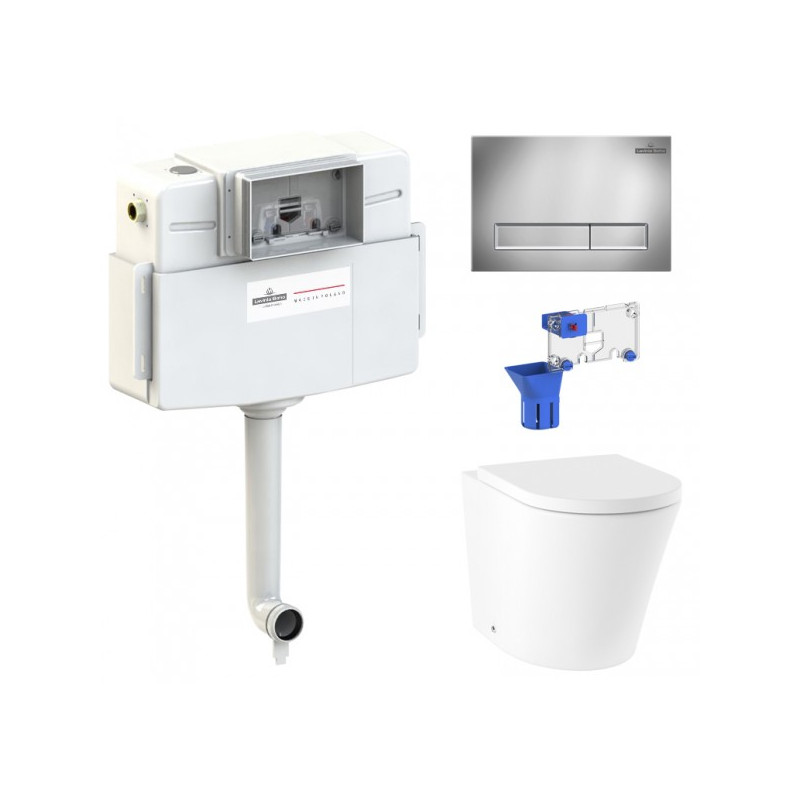 Бачок скрытого монтажа с унитазом Laviniа Boho Relfix Biore 87060230