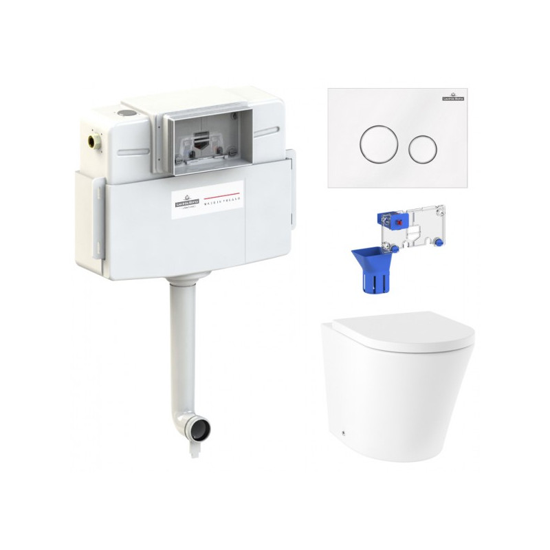 Бачок скрытого монтажа с унитазом Laviniа Boho Relfix Biore 87060239