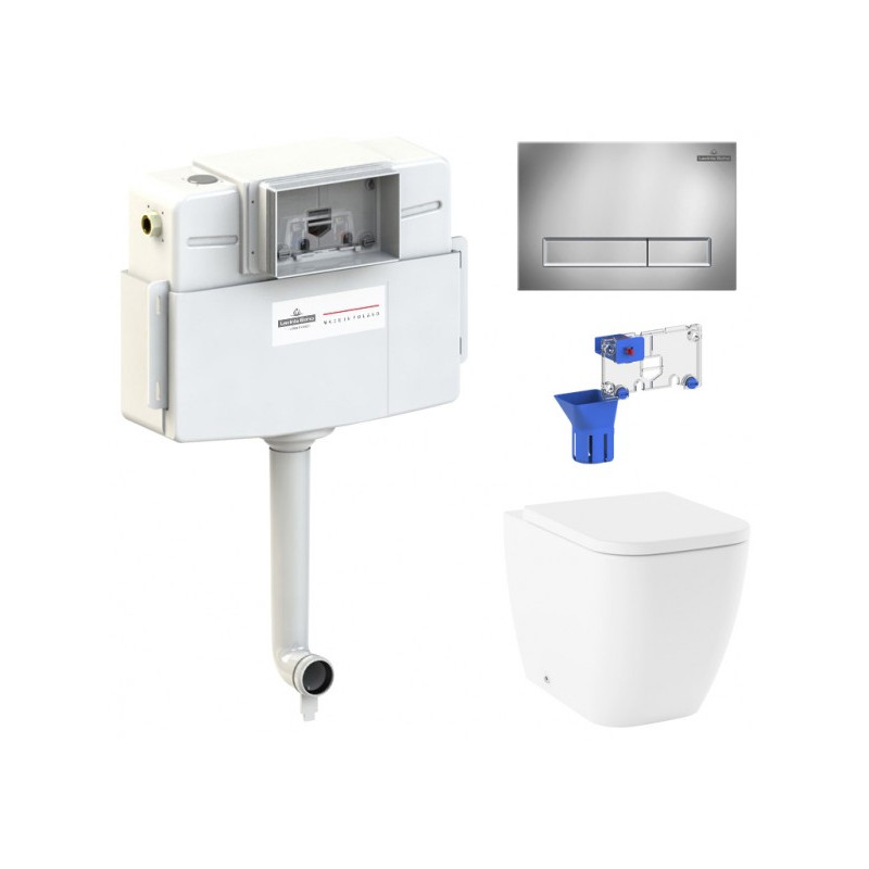 Бачок скрытого монтажа с унитазом Laviniа Boho Relfix One 87060218