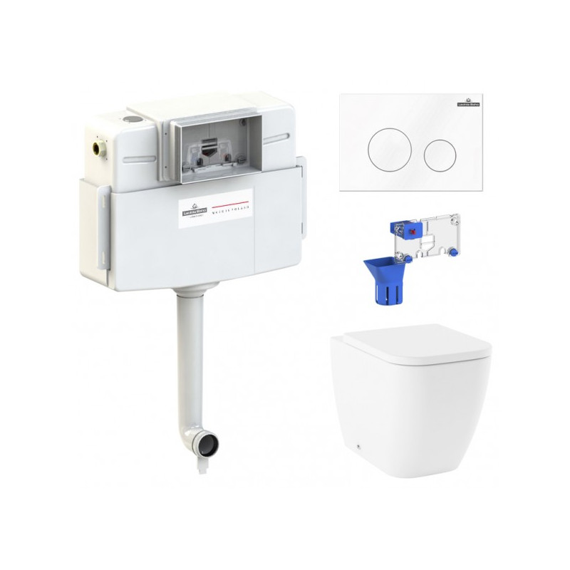 Бачок скрытого монтажа с унитазом Laviniа Boho Relfix One 87060221