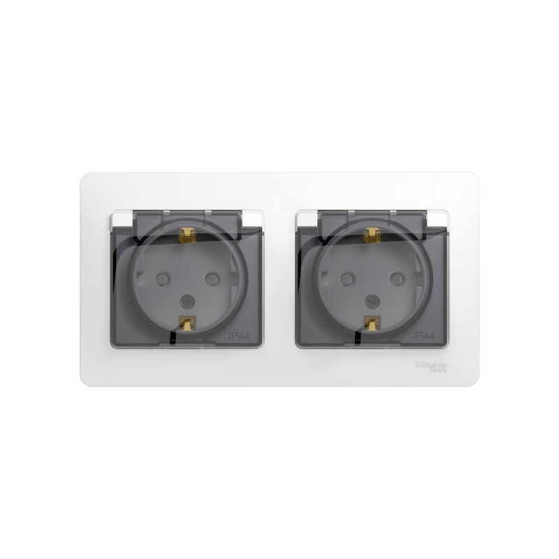 Розетка Schneider Electric Glossa GSL000147 белый