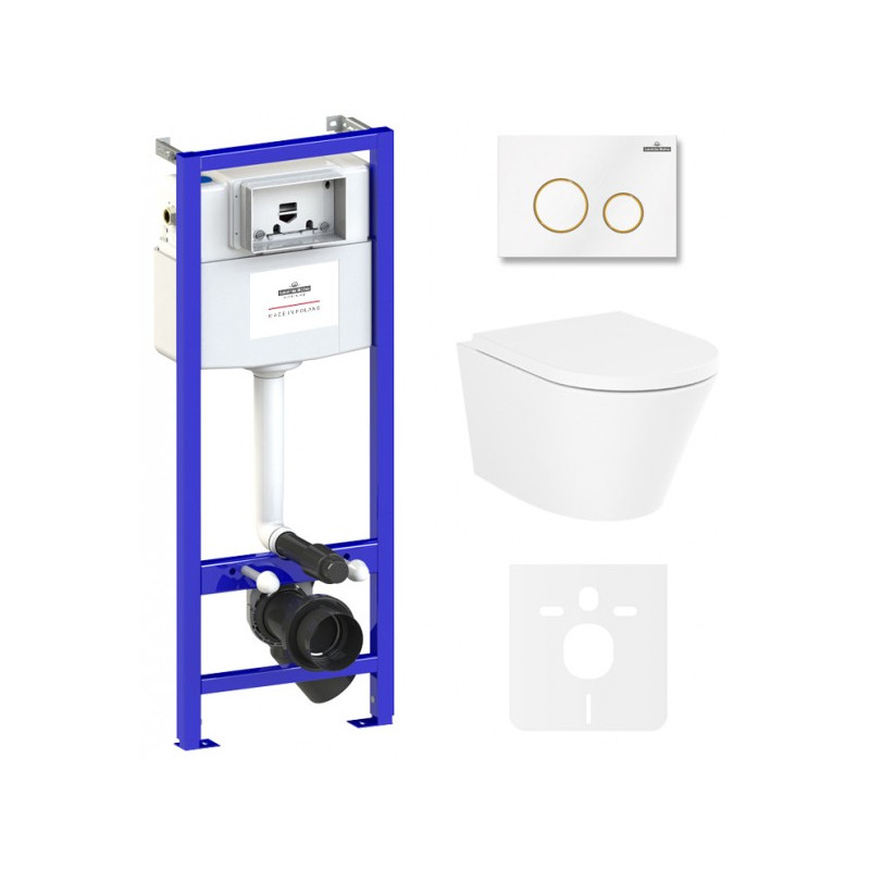 Инсталляция c унитазом Laviniа Boho Relfix Biore Compacto Rimless 75110149